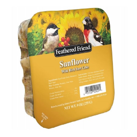 Personagrata Sunflower Wild Birds Suet Cake PE3859849